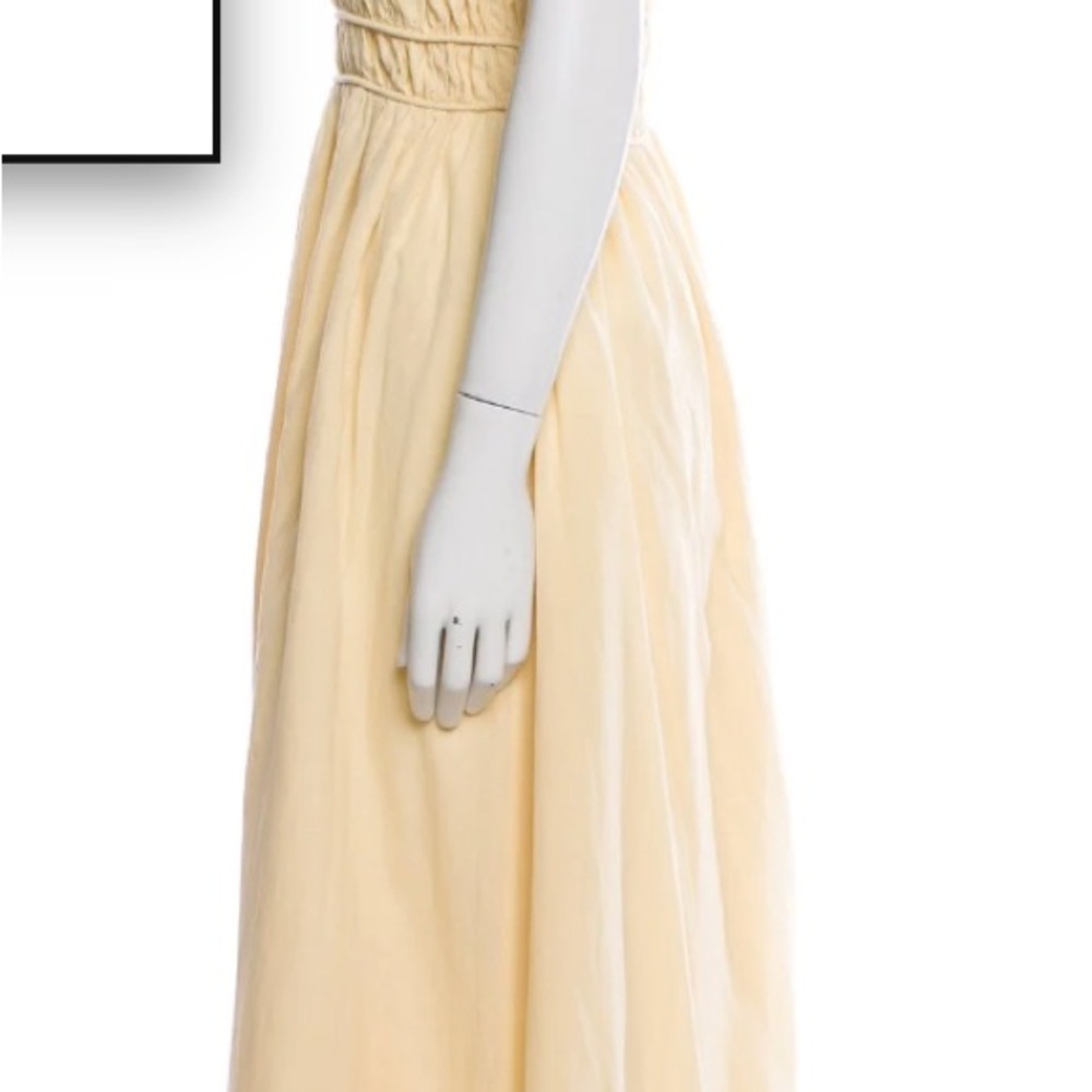Abby Dress in Buttermilk by Posse - Picture 4 of 8
